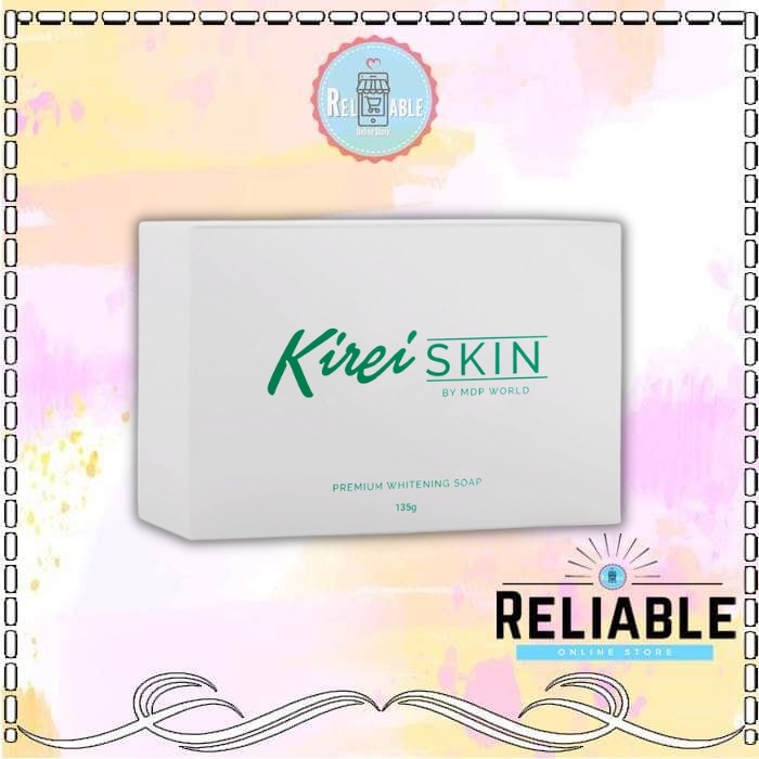 Authentic Body wash Kirei Skin Premium Whitening Soap (135g) Helps protect the skin from germs