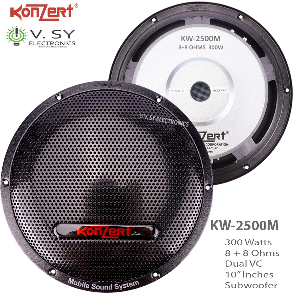 Subwoofer konzert store