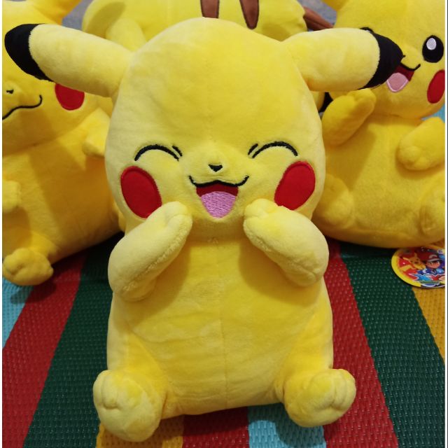 Smiling pikachu stuffed toy Shopee Philippines