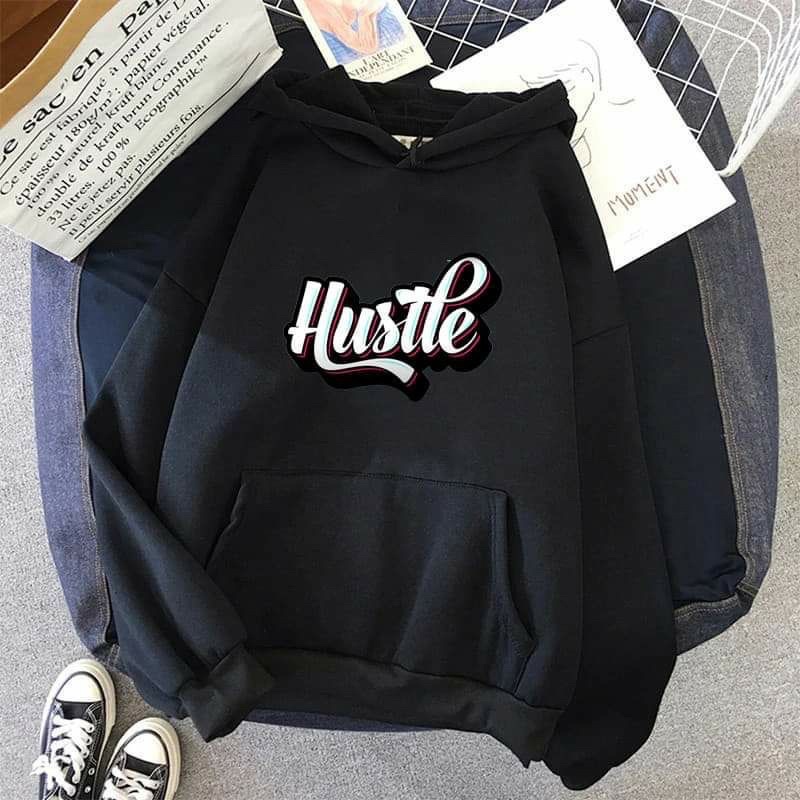 Hustle hoodie / hoodies / jacket / sweater / unisex / highquality