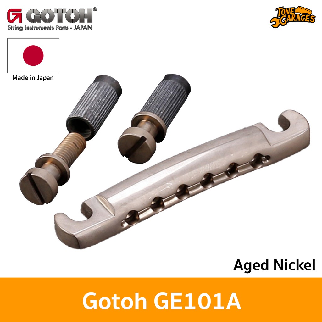 Gotoh GE101A Tailpiece Aluminum Gibson Epiphone Bridge Guitar Made In Japan I.750518590 - Foto 10