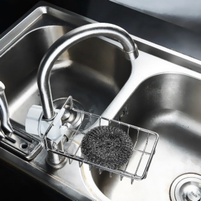 Sponge holder, soap holder, sponge holder Good stainless steel grate ...