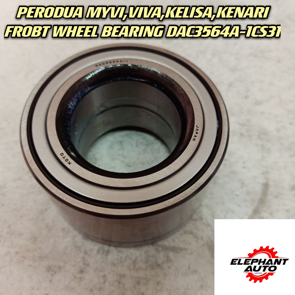 PERODUA MYVI,VIVA,KELISA,KENARI FRONT WHEEL BEARING DAC3564A1CS31