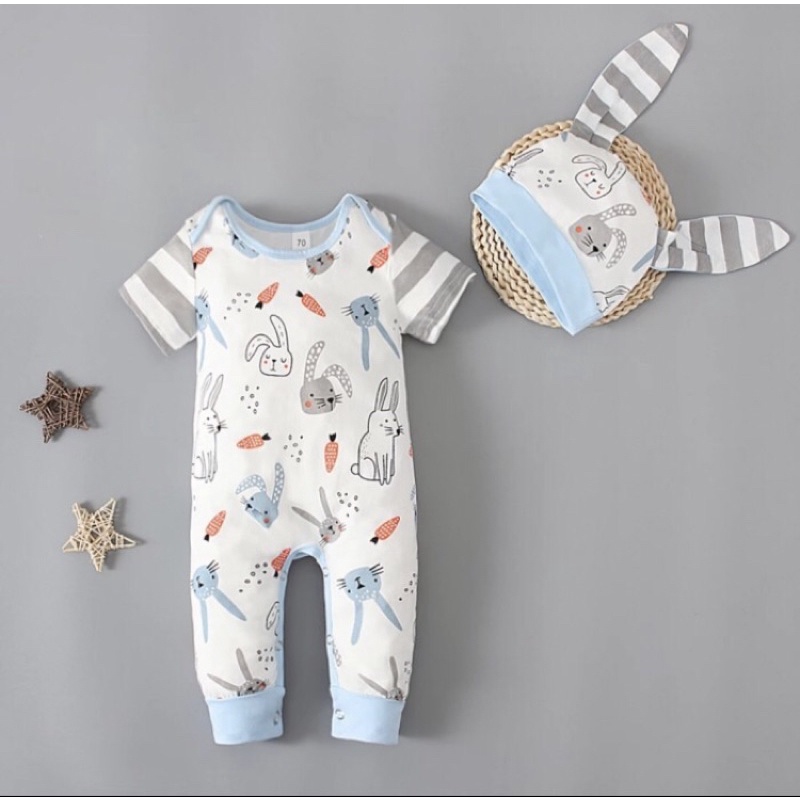 Carrot rabbit ears strip Baby jumper Clothes | Bunny Rabbit Carrot ...