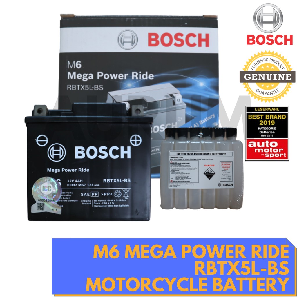 Bosch Lithium-ion PowerSport Batteries