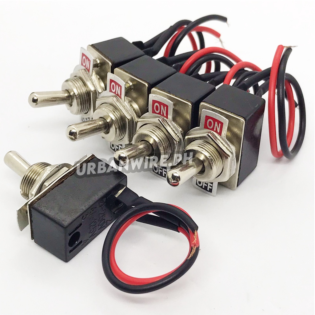🟦 Toggle Switch ON-OFF 2 Pins With Wire Heavy Duty 🟦 | Shopee Philippines