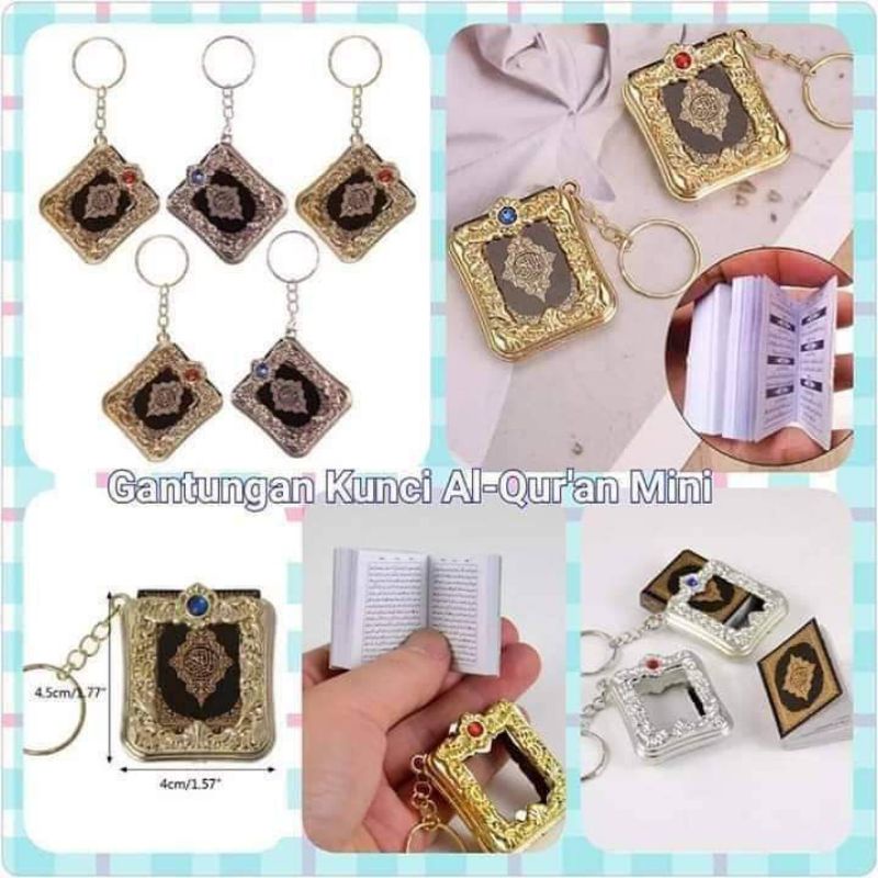 GANTUNGAN Mini quran / key chain | Shopee Philippines