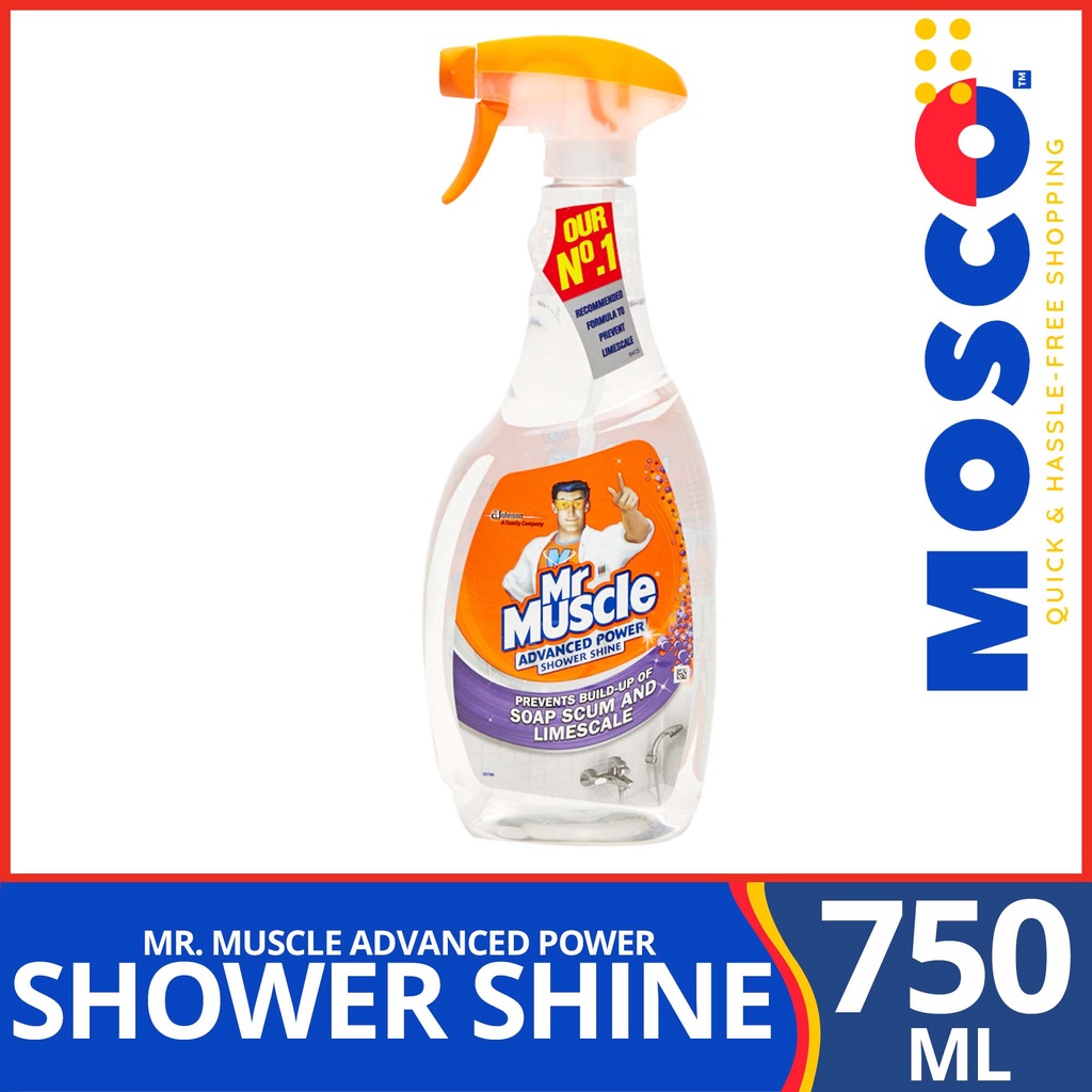 MR. MUSCLE Advanced Power Shower Shine 750 mL Shopee Philippines