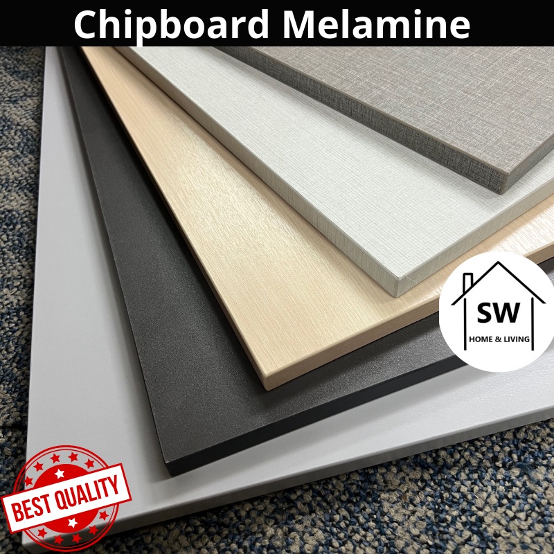 SW Papan Chipboard 16mm Colour board melamine surface with Edging