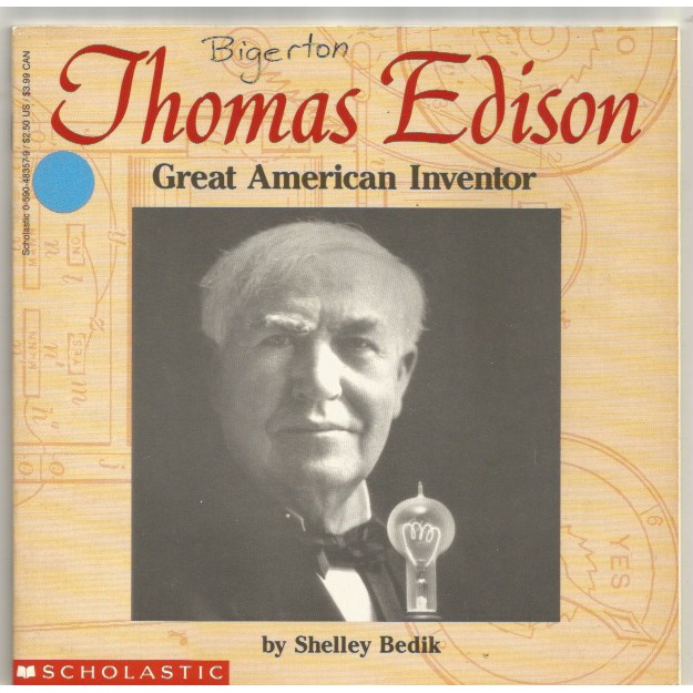 Thomas Edison: Great American Inventor | Shopee Philippines