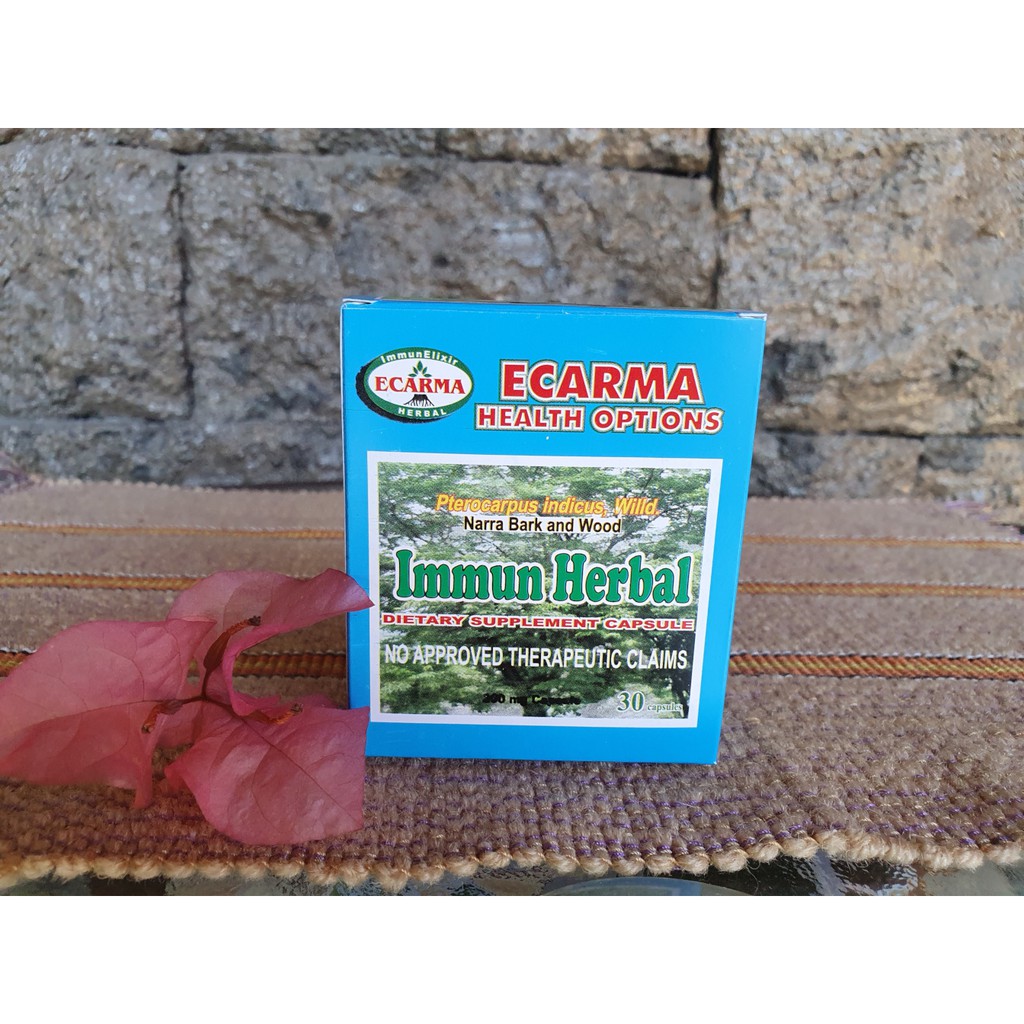 Ecarma 2 Boxes Narra Immun Herbal Dietary Capsules (60 Capsules ...