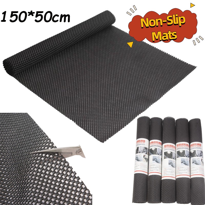 150*50cm PVC Universal AntiSlip Car Rubber Carpet Floor Mat Car Roof