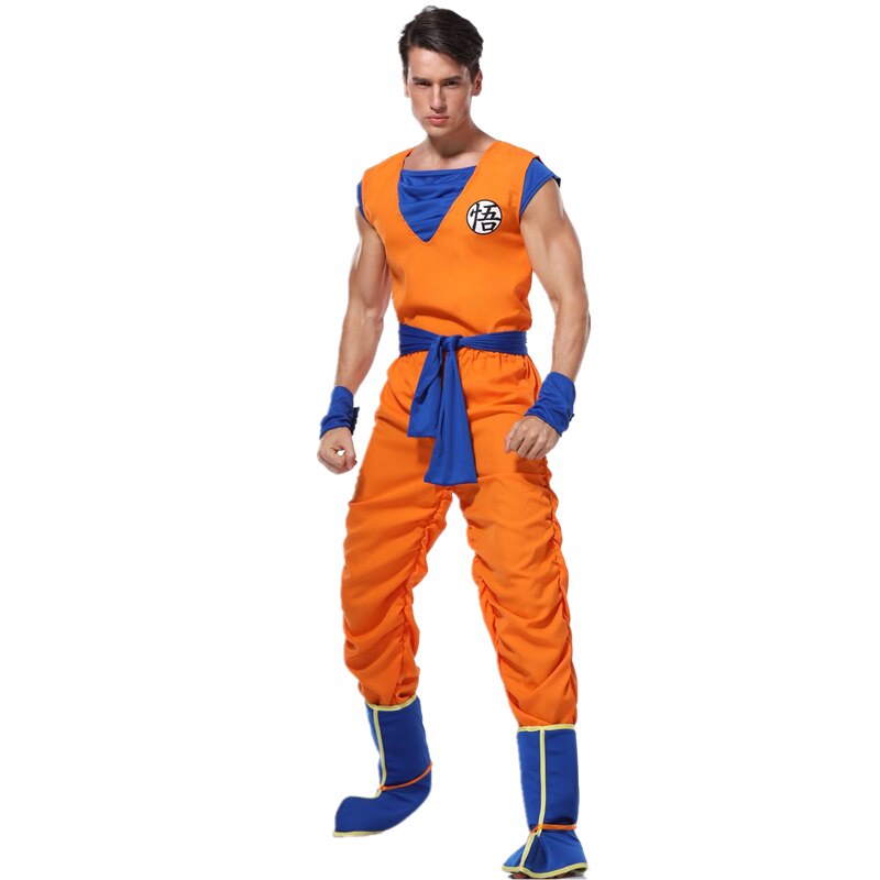 Anime Son Bike Role Playing Stage Performance Costume Goku Piccolo ...