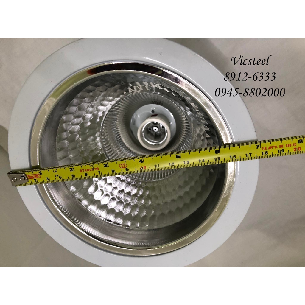 Pinlight Housing Frosted with or without glass cover 4