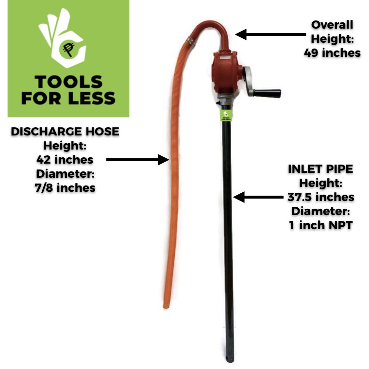 Oriental Manual Rotary Hand Drum Pump Shopee Philippines