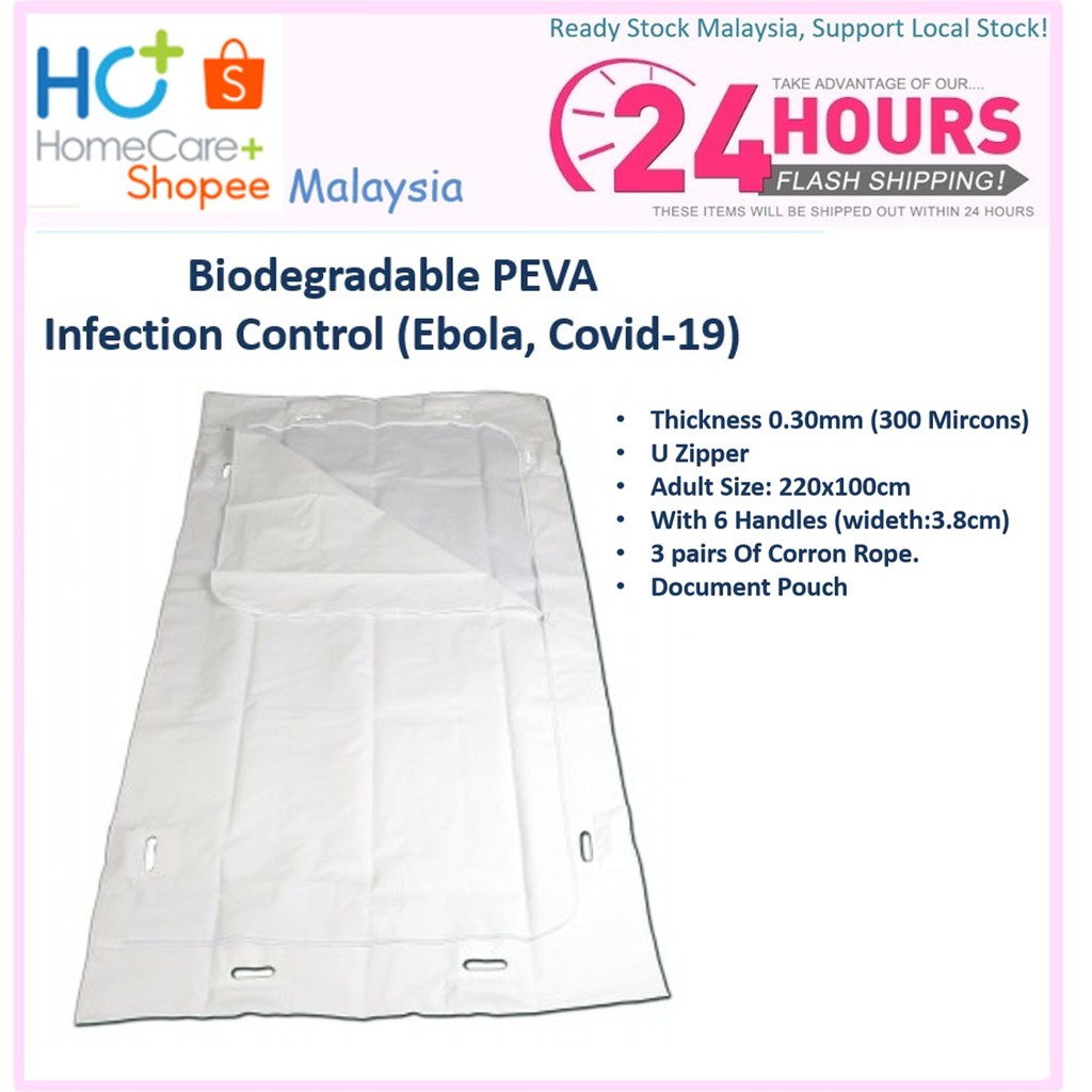 Peva Cadaver Bag; Dead Body Bag; Bag Mayat Heavy Duty Shopee Philippines