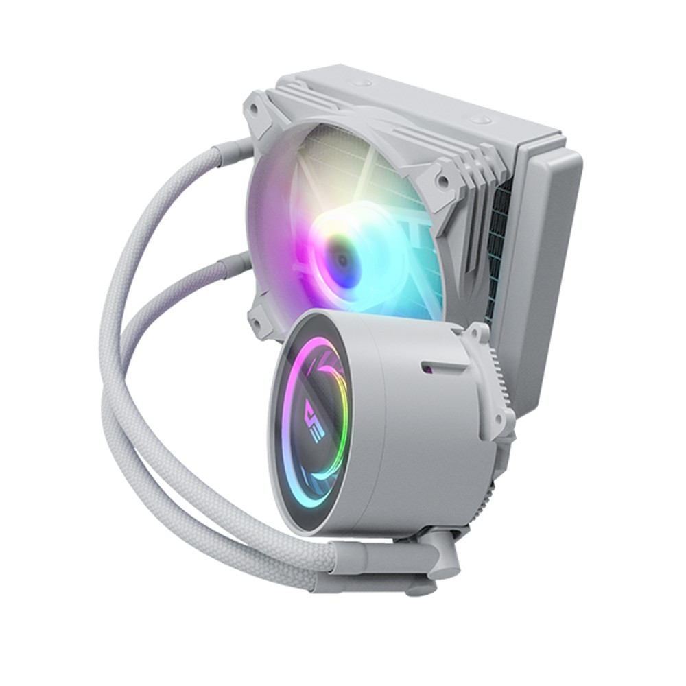 DarkFlash Dx120 CPU Liquid Cooler RGB 120 mm Pwm Fan 5V 3Pin Sync Water