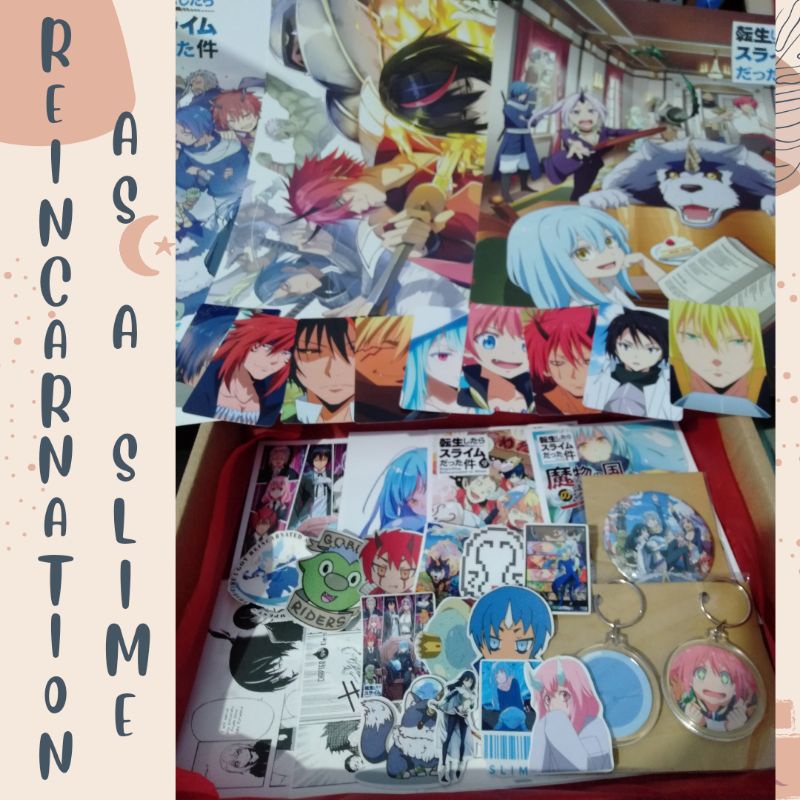 THAT TIME I GOT REINCARNATED AS A SLIME merch gift box set anime SLIME ...