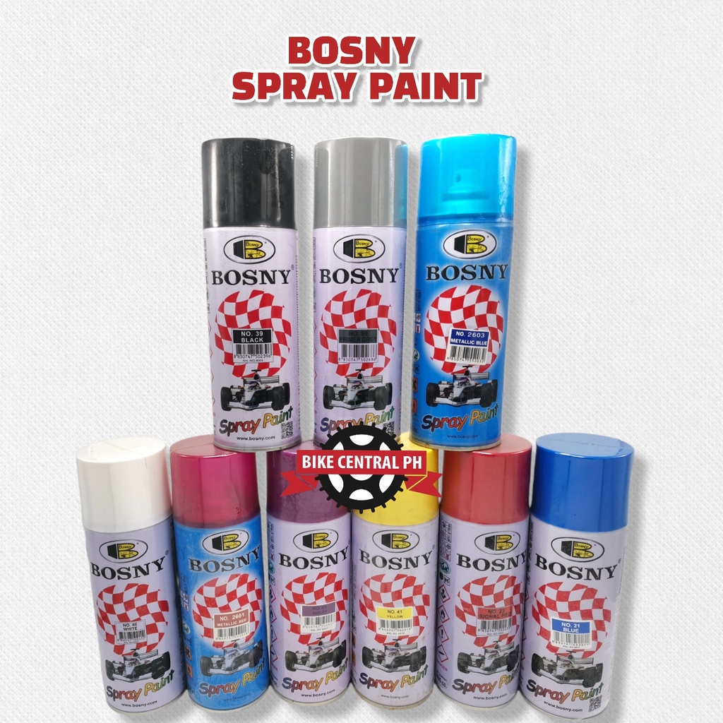 Bosny spray best sale paint for bike