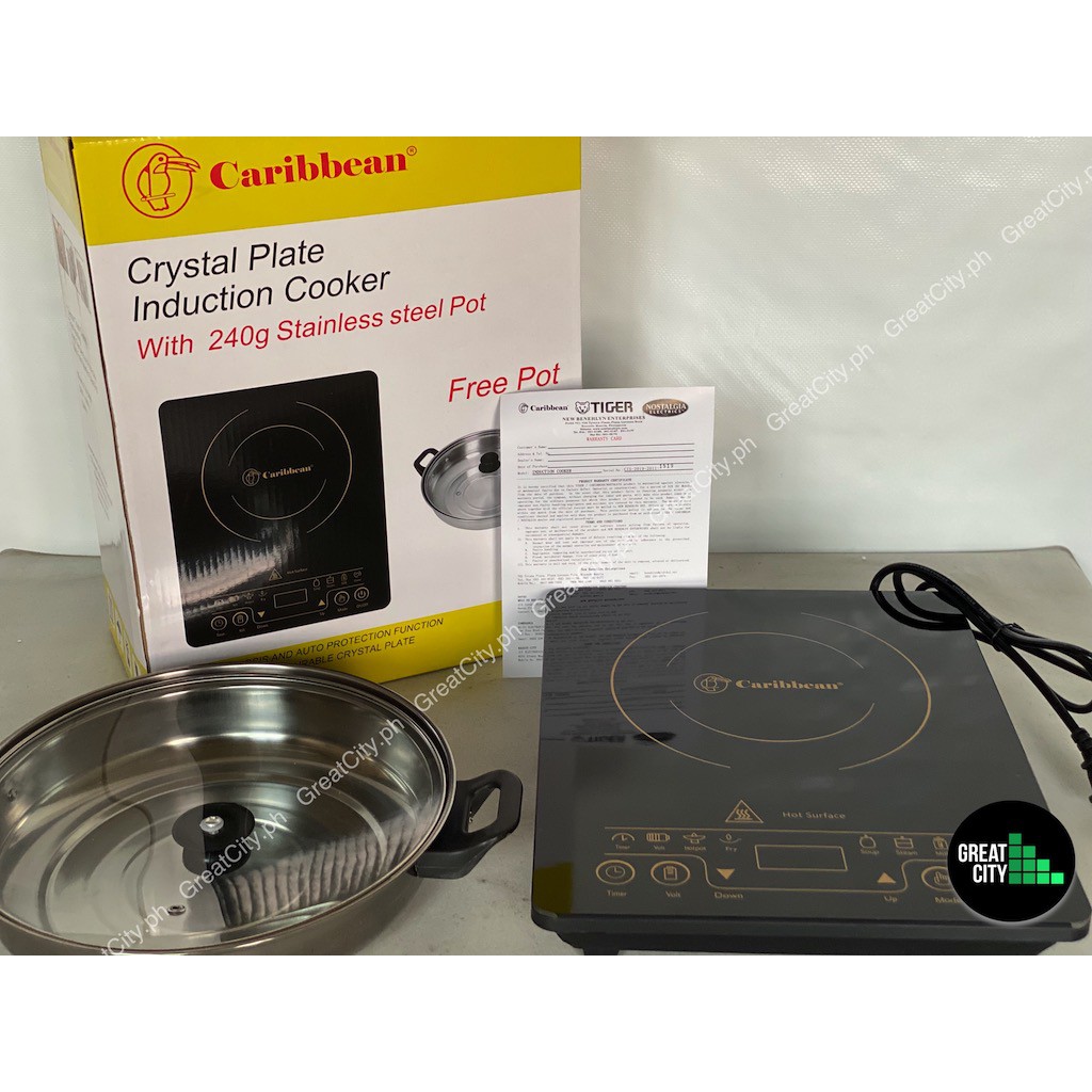 Caribbean Induction Stove with POT Shopee Philippines