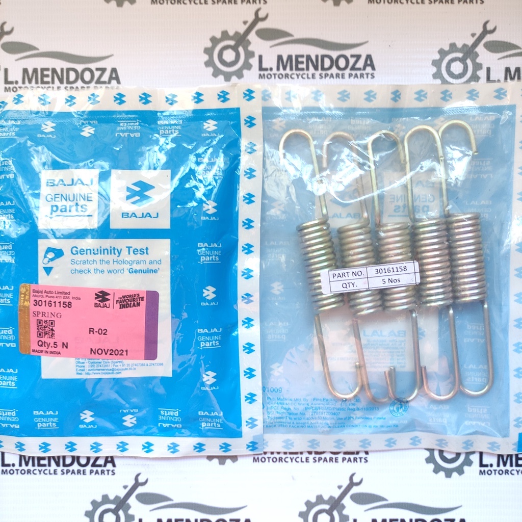 CT 100 Spring Center (Center Stand) Genuine (1pc) 30161158 | Shopee ...