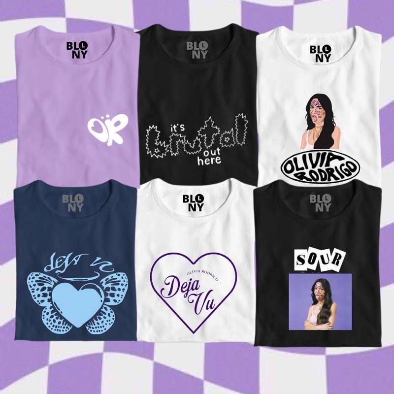 OLIVIA RODRIGO ALBUM INSPIRED T-SHIRT DESIGN | BLNY | Shopee Philippines