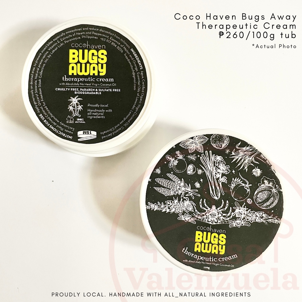 ONHAND Coco Haven Bugs Away Therapeutic Cream 100g | Shopee Philippines