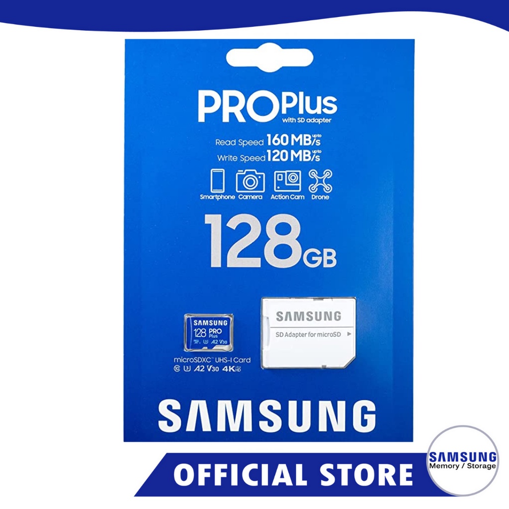 Samsung pro plus 128gb on sale microsd