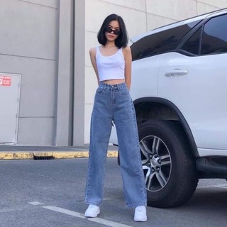 NEW ARRIVAL FASHION MOM JEANS wide leg high waist jeans woman korean style  boyfriend jeans for S-3XL