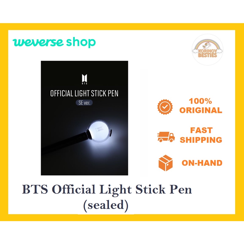 BTS Official Light Stick Pen (SEALED!) Shopee Philippines
