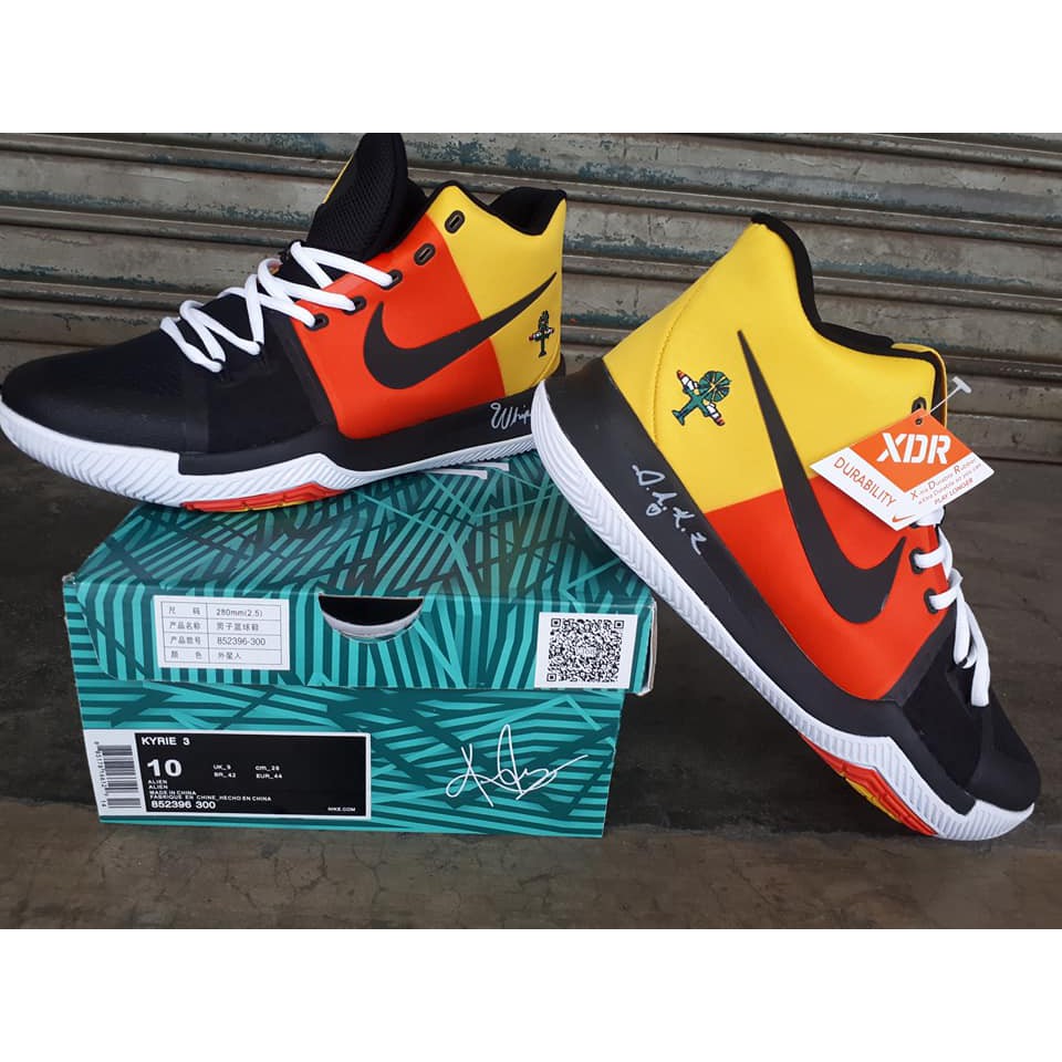 Kyrie 3 cheap raygun