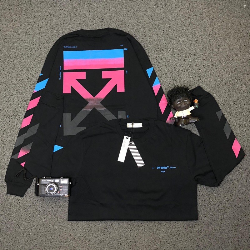 Off white 2024 long sleeve gradient