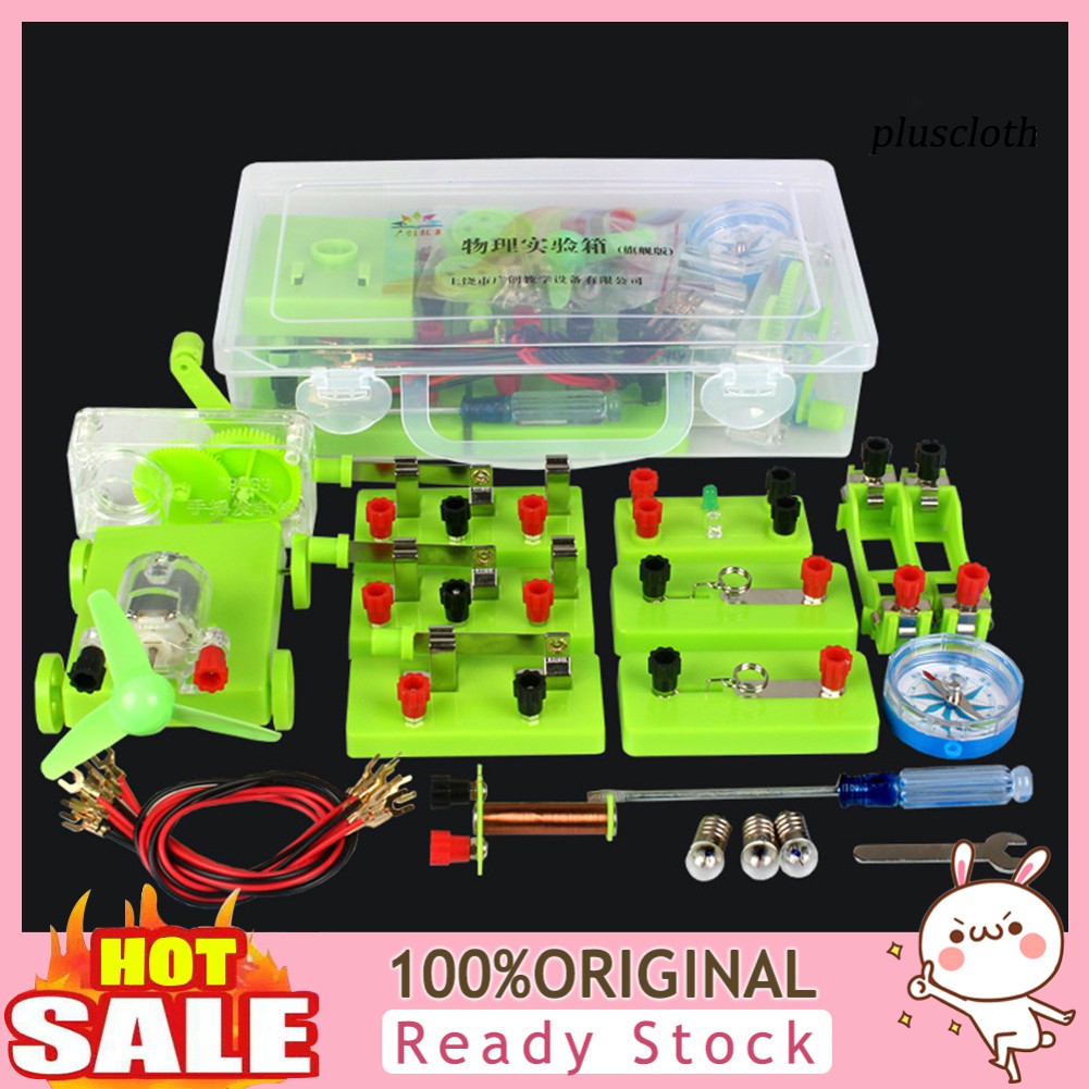 Plu_Basic Circuit Electricity Magnetism Learning Kit Physics Aids Kids ...