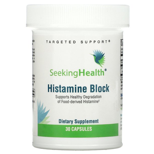 Seeking Health Histamine Block 30 Capsules DAO Supplement Enzyme