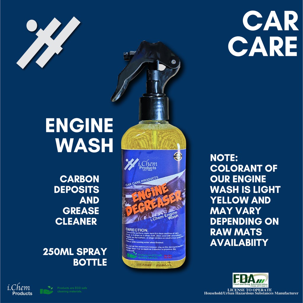 ENGINE WASH 250ml SPRAY BOTTLE (ENGINE BAY CLEANER AND DEGREASER