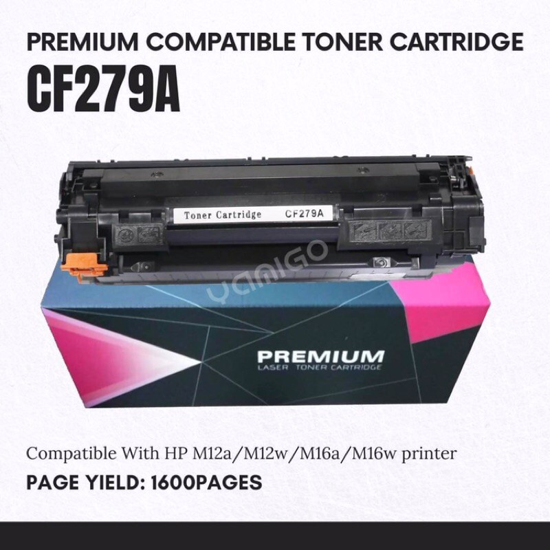 YAMIGO Premium Compatible Cf279a 79a Toner Cartridge Use With M12a/M12w ...