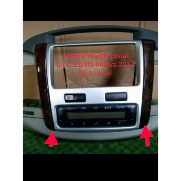 KAYU List Of Wood Panel AC Central Grand New Innova Original | Shopee ...