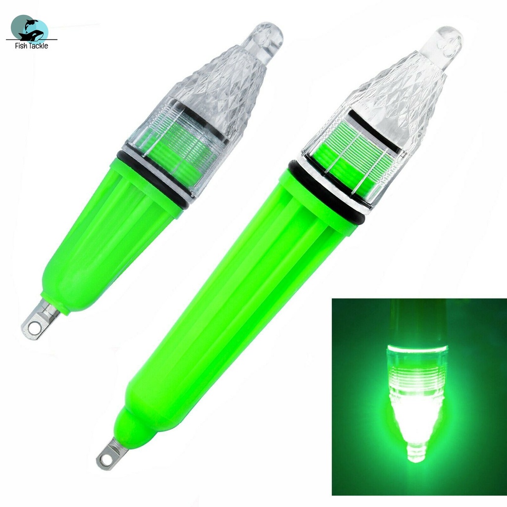 COD Deep Drop Underwater Fish Attracting Lure LED Fishing Flash Light ...
