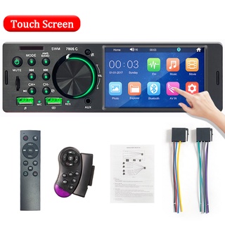 Car Stereo 1 Din Touch Screen 4.1inch Remote Camera Sterio with