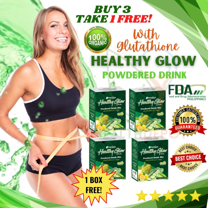BUY 3 TAKE 1 FREE 100 ORIGINAL Healthy Glow Organic Fat Burner