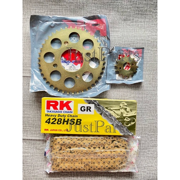 sprocket kawasaki rr 150