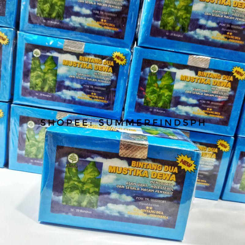 ONHAND BINTANG DUA MUSTIKA DEWA (WITH FREEBIE) HERBAL TEA 20 SACHETS IN ...