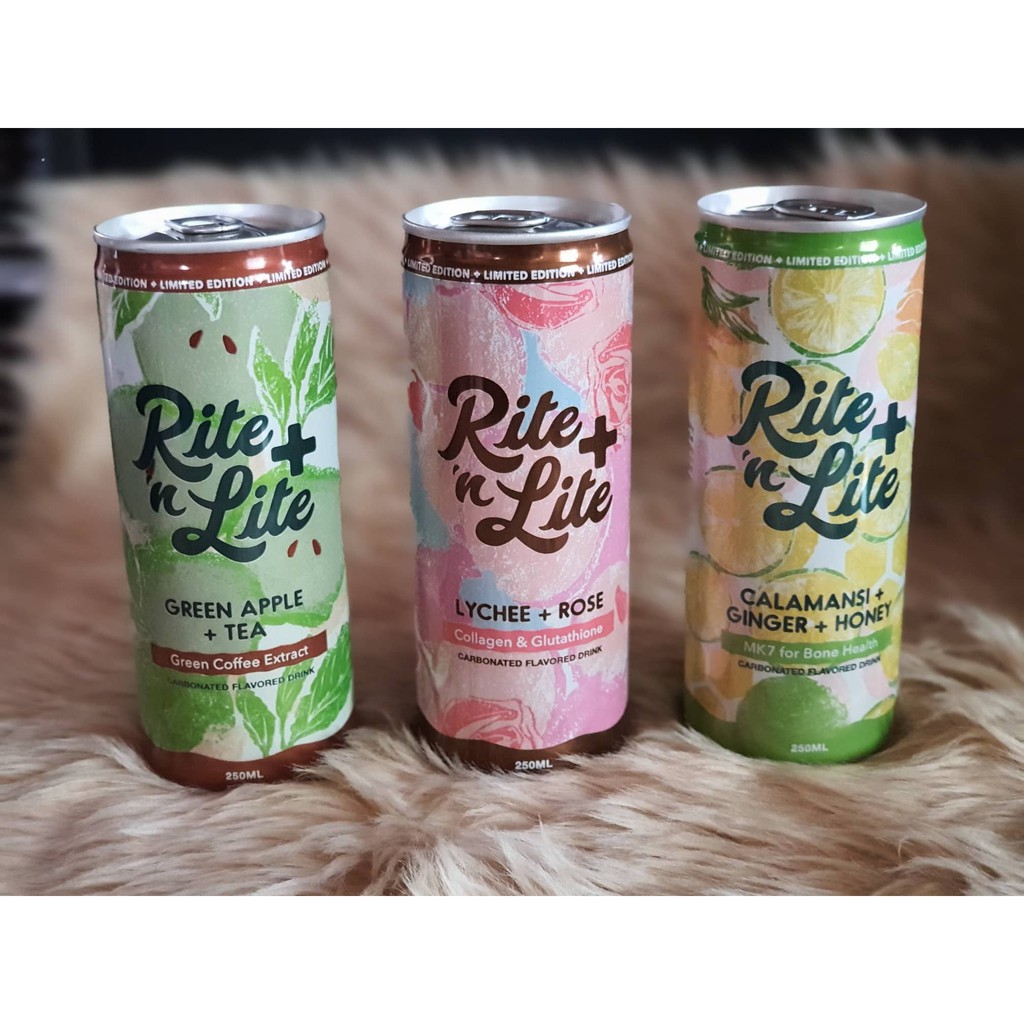 RITE 'N LITE (250ml) * 24 pcs (1 case) -- ASSORTED MIX (REGULAR and ...