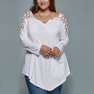 Ladies plus store size white blouses