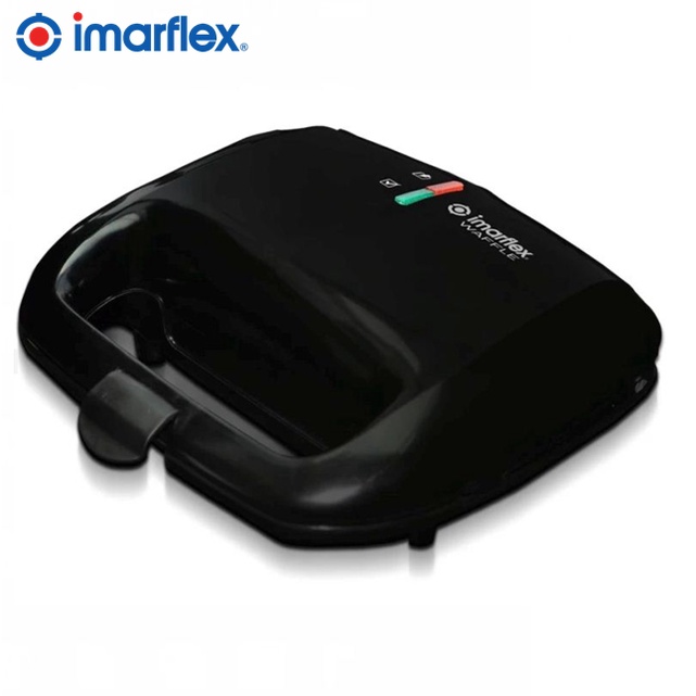 Imarflex ISM502W 2 Slice Waffle Maker (Black) Shopee Philippines