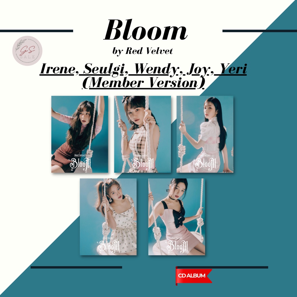 Bloom by Red Velvet | Irene Seulgi Wendy Joy Yeri Member Version | 1st