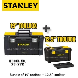 STANLEY Toolbox 12.5 Metal Latch Tool Box - 75-515