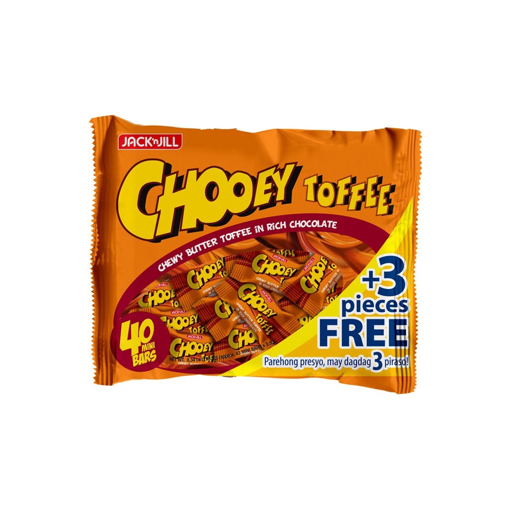 Cloud9 Chooey Toffee Chewy Butter Toffee in Rich Chocolate 40s Shopee