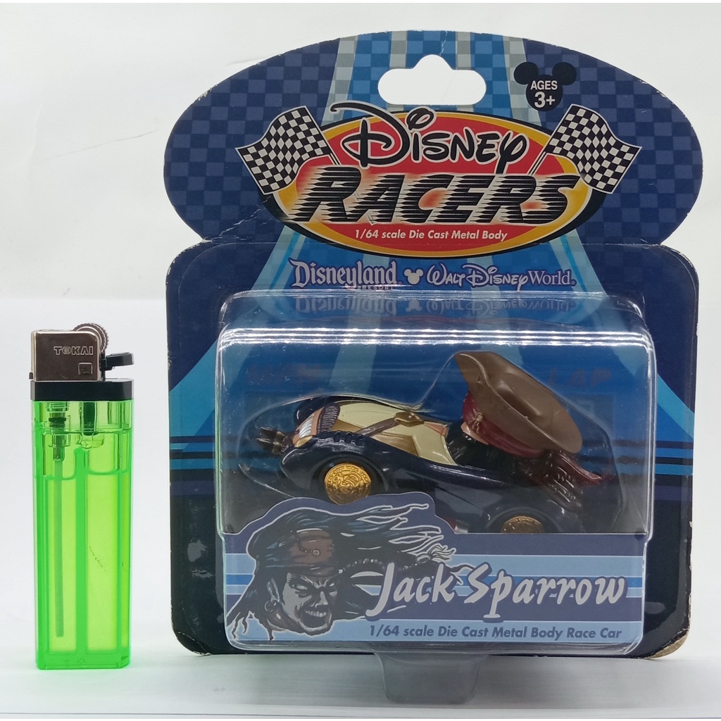 Disney Racers Jack Sparrow Pirates Of The Carribean 1/64 Diecast Race ...