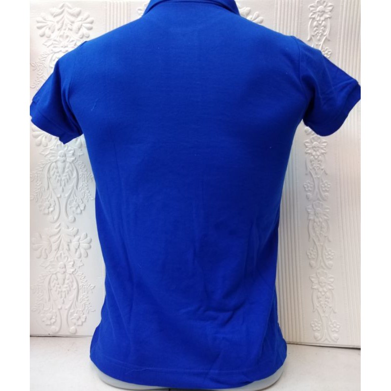 Blue Corner Royal Blue Polo Shirt for Men Shopee Philippines